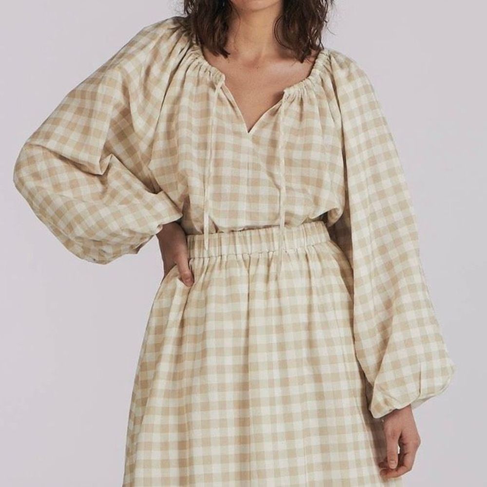 Charlie Holiday Puff Sleeve Joni Blouse